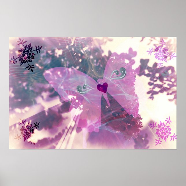 Póster Belleza flutter (Frente)