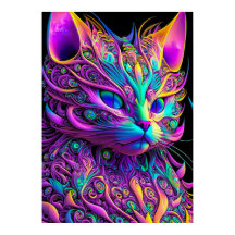 Belleza fractal felina 245