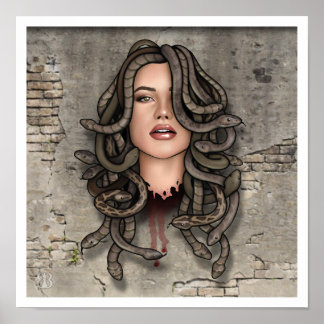 Póster Belleza fría de piedra