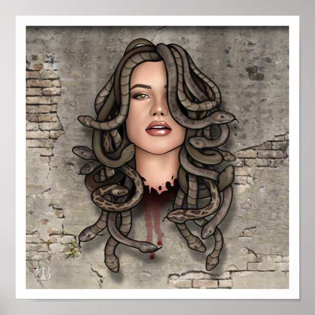 Póster Belleza fría de piedra (Frente)