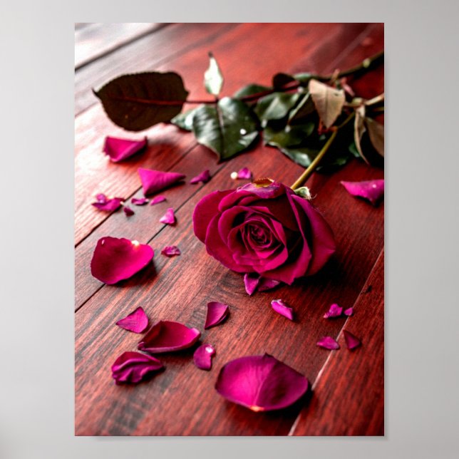 Póster "Belleza fugaz" (Frente)