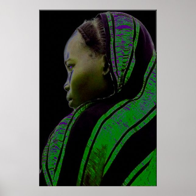 Póster Belleza II de Darfur (Frente)