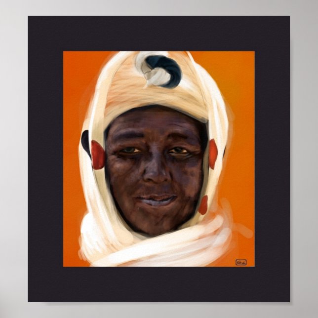 Póster Belleza marroquí (Frente)