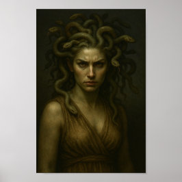 Póster Belleza, poder y mito - Medusa
