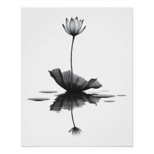 Póster Belleza pura de Lotus