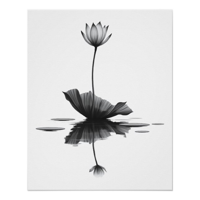 Póster Belleza pura de Lotus (Anverso)