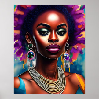 Póster Belleza radiante