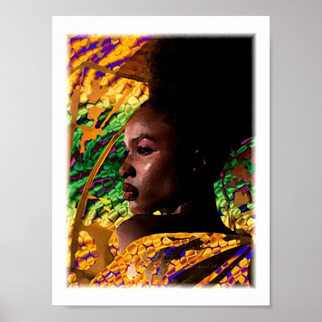 Póster Belleza Real De África (Frente)