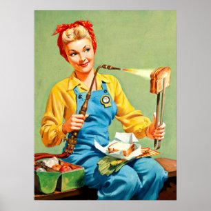 Póster Belleza retra 38