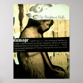 Póster Belleza vintage