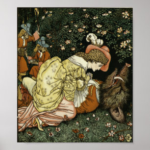 Póster Belleza y la bestia