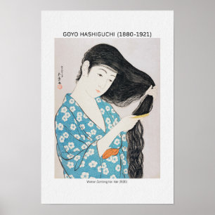Póster Bellezas femeninas japonesas - Goyō Hashiguchi