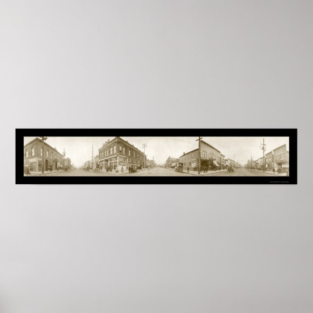 Póster Bellingham Washington Photo 1909 (Frente)