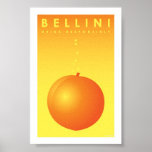 Póster Bellini (tarjeta de 4" x 6")<br><div class="desc">Prosecco y durazno</div>