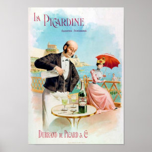 Póster Bello Artes de Supérieure del ajenjo de Picardine