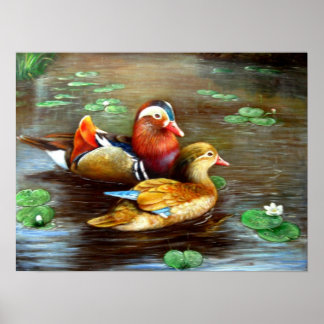 Póster bello cartel vintage pintado 18