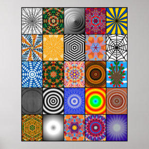 Póster bello color de fondo abstracto, arca