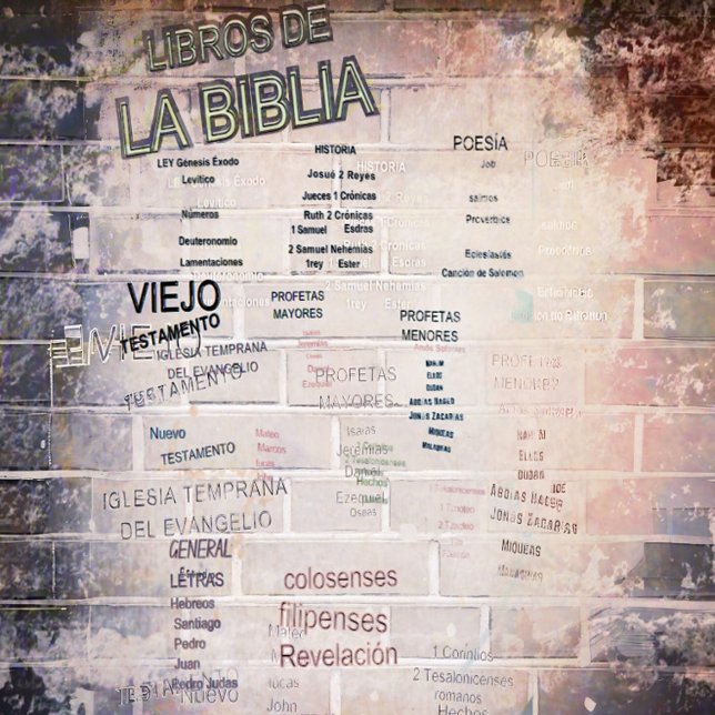Póster Bellos libros de la Biblia en un Poster de pared d (Subido por el creador)