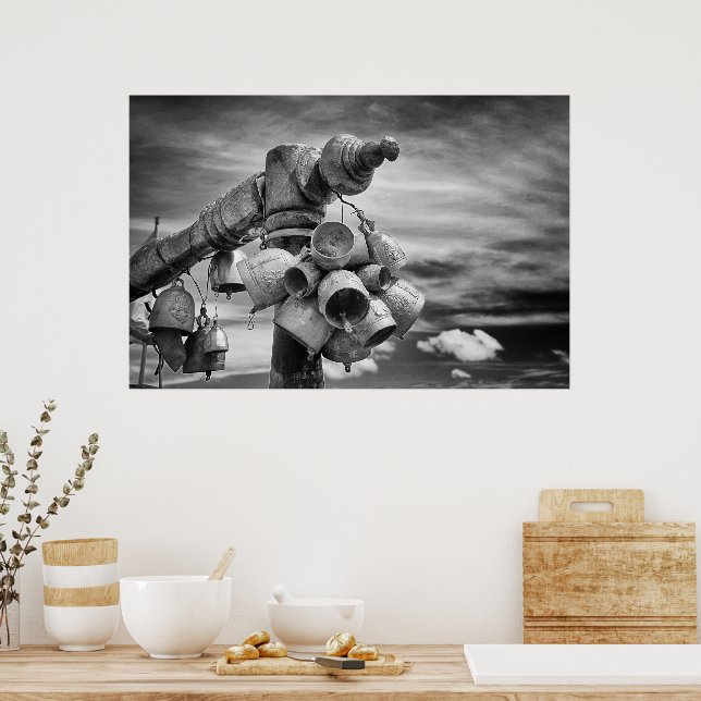 Póster Bells of Buddhist temple (Cocina)