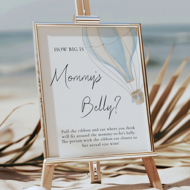 Póster Belly Baby Shower Big Mommys de Blue Hot Air Ballo (Subido por el creador)