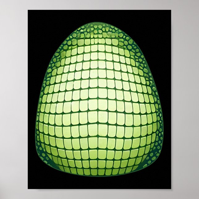 Póster Belly de cocodrilos de cocodrilo de cocodrilo de h (Frente)