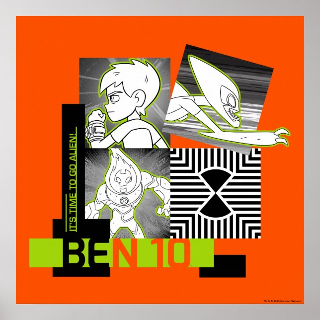 Póster Ben 10 - Es hora de alienarse (Frente)