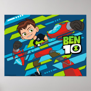 Póster Ben 10 Transformación del ADN de desbordamiento