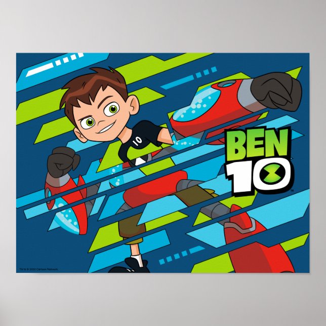 Póster Ben 10 Transformación del ADN de desbordamiento (Frente)