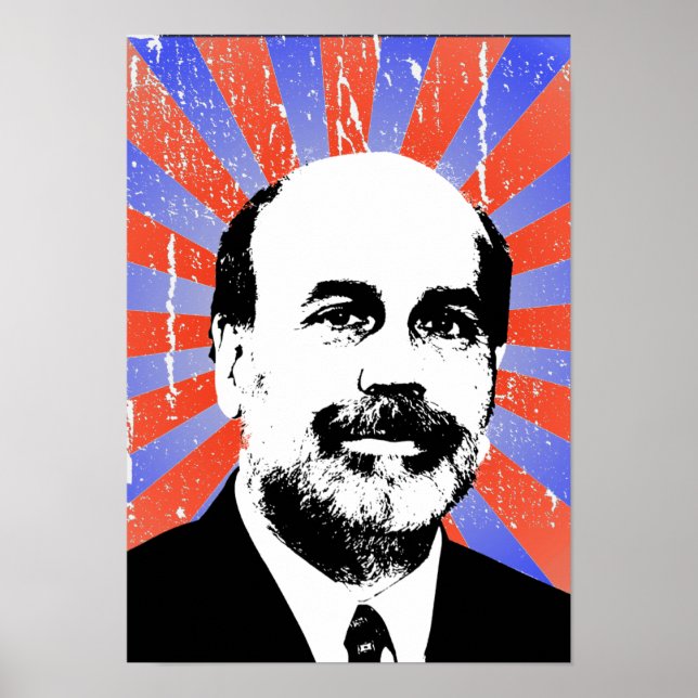 Póster Ben Bernanke (Frente)