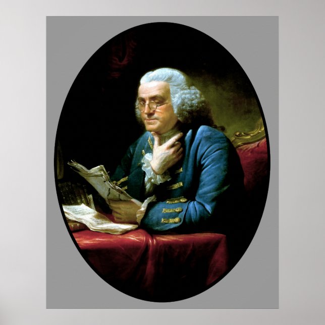 Póster Ben Franklin (Frente)