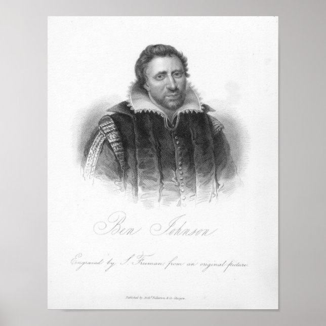 Póster Ben Jonson (Frente)