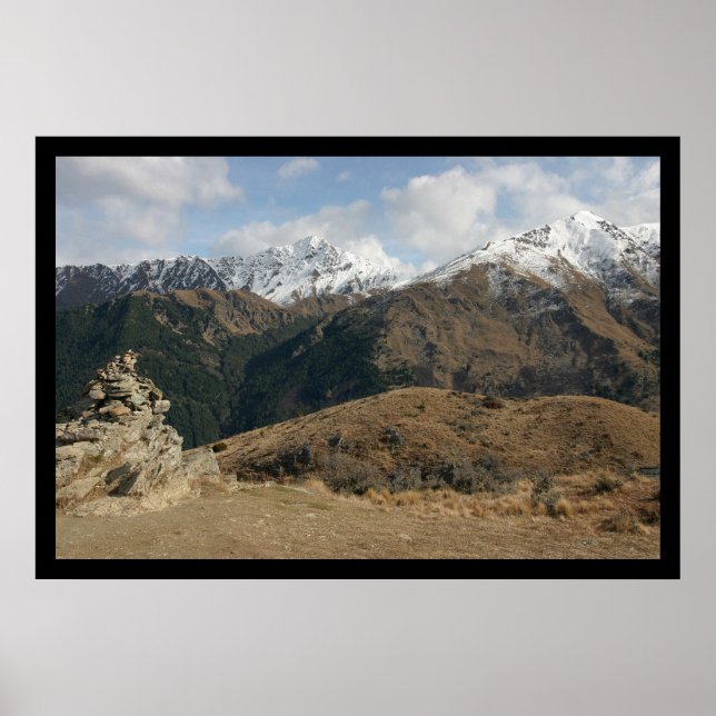 Póster Ben Lomond, Queenstown NZ (Frente)