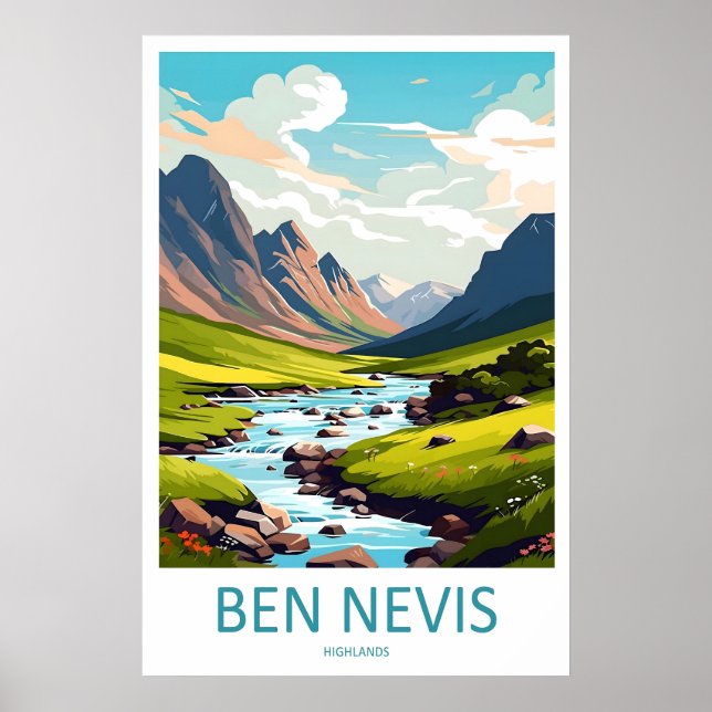 Póster Ben Nevis 1 (Frente)