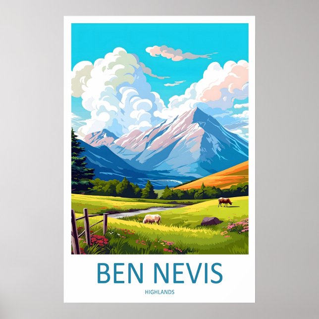 Póster Ben Nevis 7 (Frente)