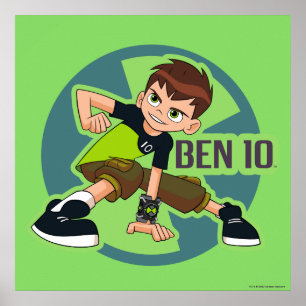 Póster Ben Tennyson Omnitrix Gráfico