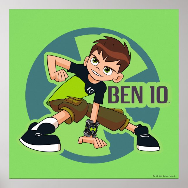 Póster Ben Tennyson Omnitrix Gráfico (Frente)