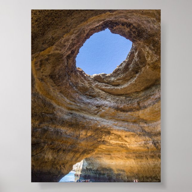 Póster Benagil cave in Algarve (Frente)