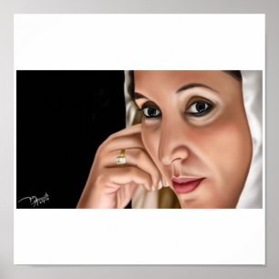 Póster benazir-bhutto-shaheed - modificado para