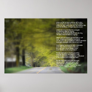 Póster Bend in the Road