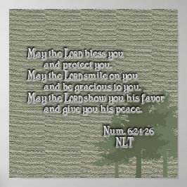 Póster Bendición de Aaron - Poster