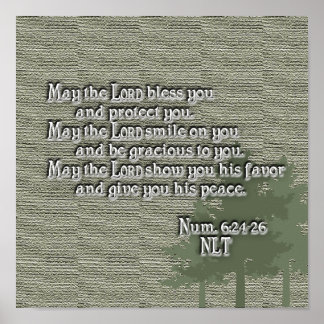 Póster Bendición de Aaron - Poster