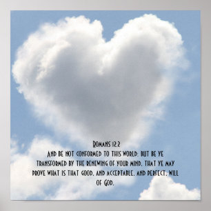 Póster Bendición del Inspirador-Biblia-Verso del 12:2 de