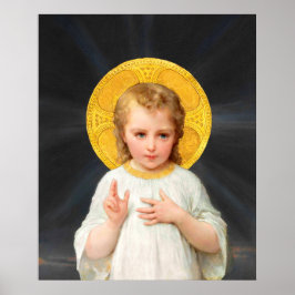 Póster Bendición infantil Cristo por Émile Munier CC0010