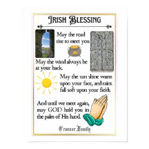 Bendición irlandesa: Que el camino se levante para