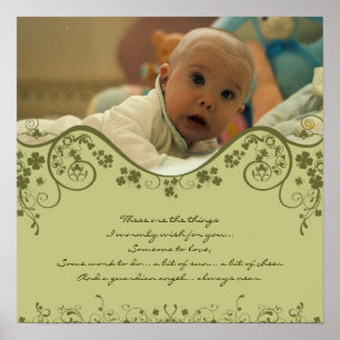 Póster Bendición irlandesa: un ángel de la guarda siempre