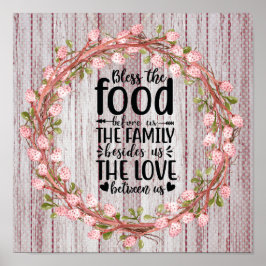 Póster Bendición para esta familia