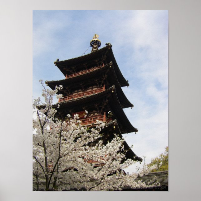 Póster Bendiciones de la primavera Nº 1/ (Frente)