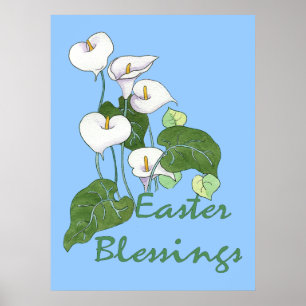 Póster Bendiciones de Pascua