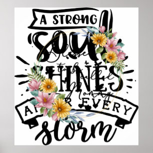 Póster Bendita De Ser Llamada Mamá De Girasol Madres