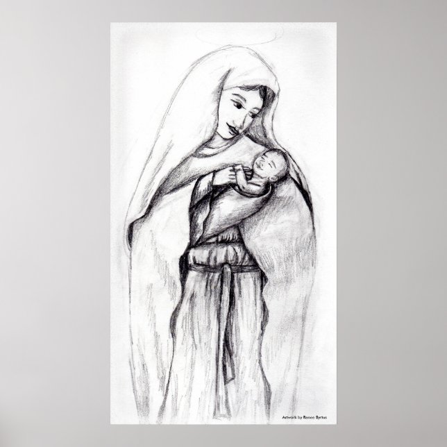 Póster Bendita madre e hijo (Frente)